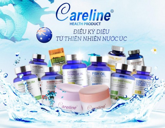 Các dòng sản phẩm chủ lực của Careline tại Việt Nam