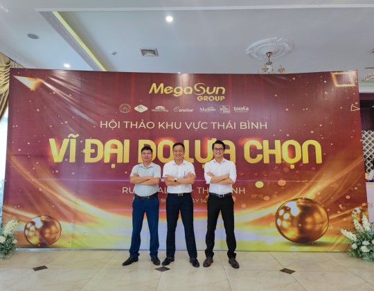 Careline Việt Nam đồng hành cùng Megasun Group trong Hội thảo khu vực Thái Bình