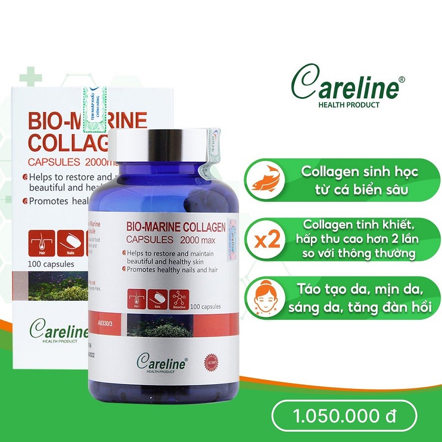 Bio Marine Collagen 100 viên - Ngăn ngừa lão hóa, giảm nếp nhăn da