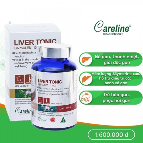 Liver tonic - Viên nang bổ gan, duy trì và cải thiện chức năng gan