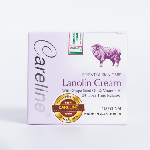 Careline Lanolin Cream - Kem dưỡng da mỡ cừu