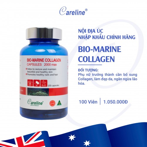 Bio Marine Collagen 100 viên - Hỗ trợ làm đẹp da, ngăn ngừa lão hóa