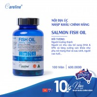 Fish oil dầu cá Hồi 100 viên