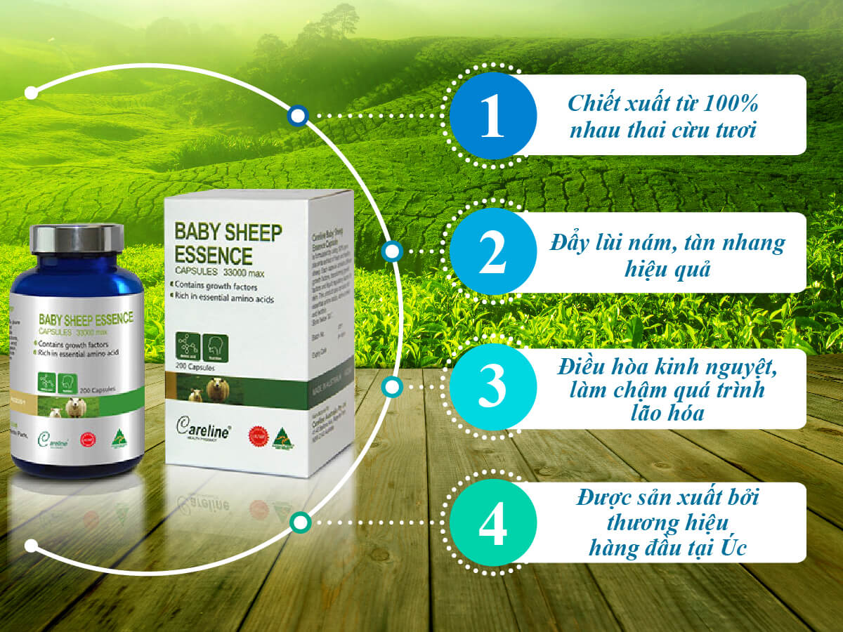 Baby Sheep Essence sản phẩm bổ sung estrogen