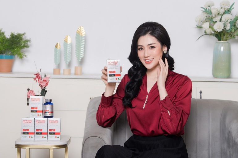 Á hậu Tú Anh yêu thích và tin dùng Careline Bio Marine Collagen.