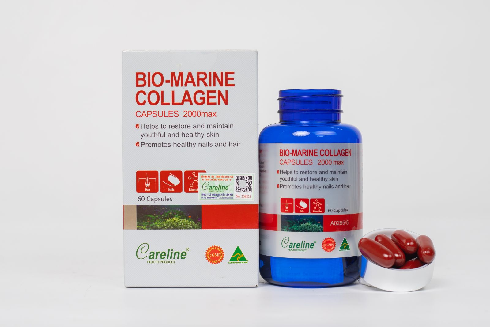 Bio Marine Collagen 60 viên - Ngăn ngừa lão hóa, giảm nếp nhăn da