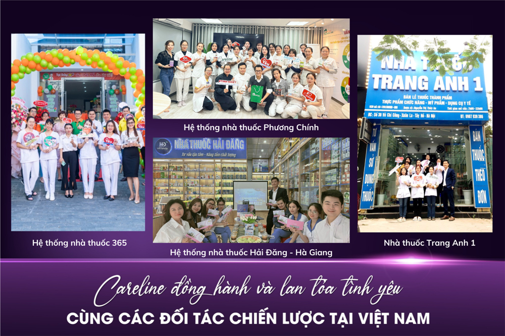 Careline đồng hành và lan tỏa tình yêu cùng các đối tác chiến lược tại Việt Nam