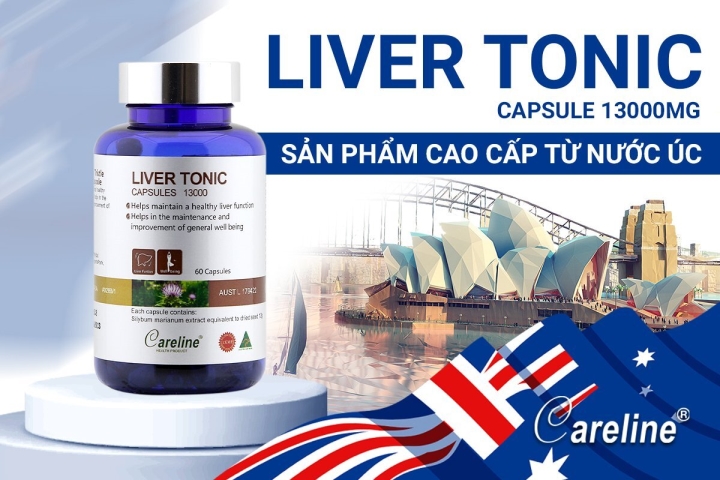 Careline Liver Tonic - Tăng cường chức năng gan, hạn chế tác hại các loại thuốc - 3