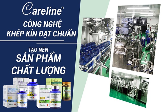 Các sản phẩm Careline được sản xuất trong nhà máy rộng lớn với công nghệ hiện đại hàng đầu thế giới.