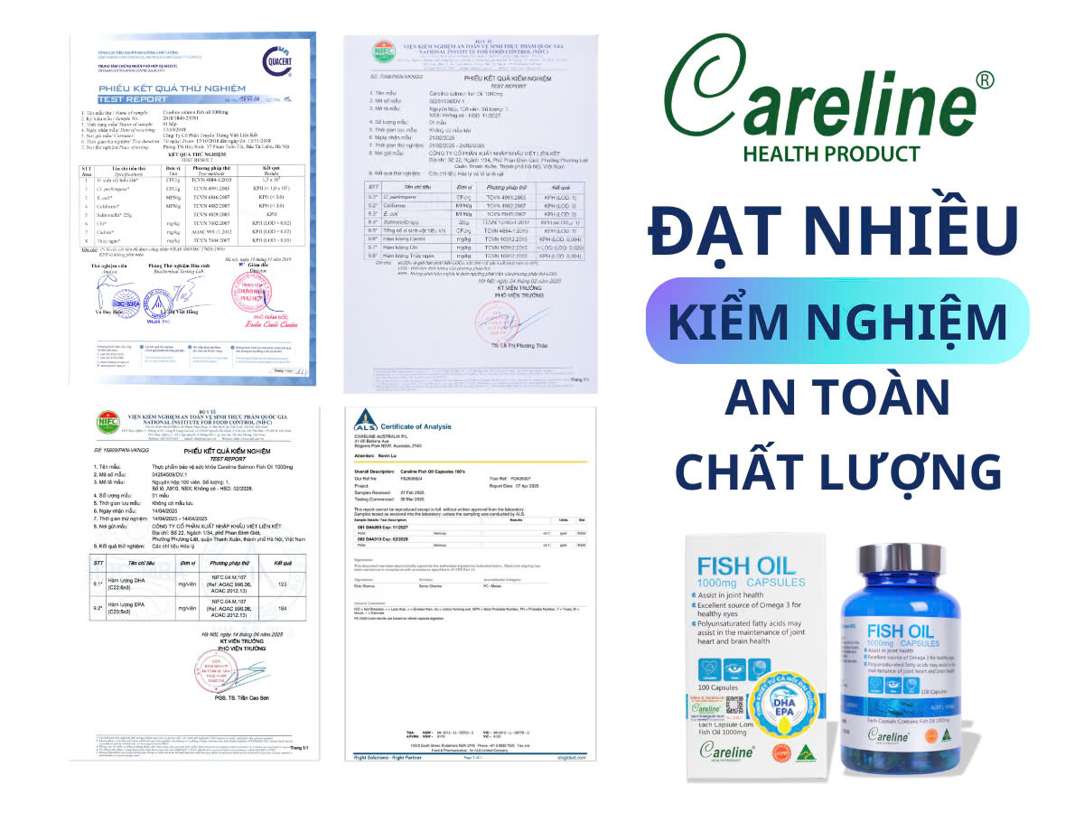 đạt nhiều kiểm nghiệm an toàn