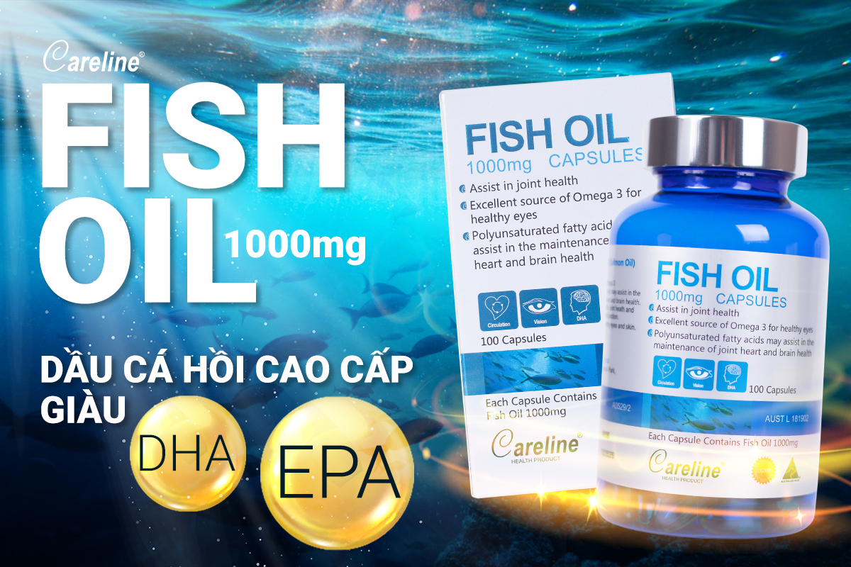 Dầu cá hồi Fish Oil