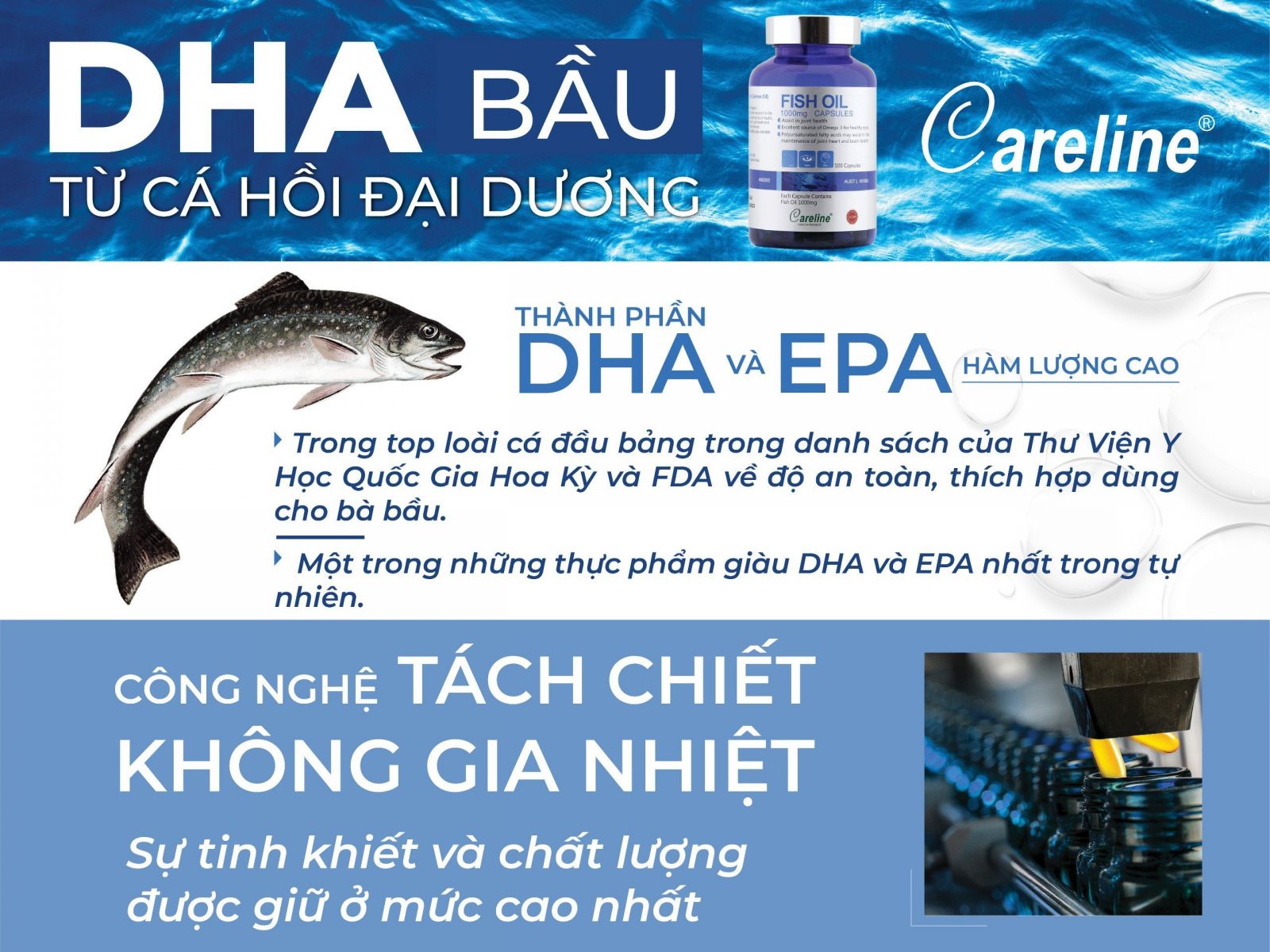 Dùng DHA cần có thêm EPA để mang đến hiệu quả tốt nhất