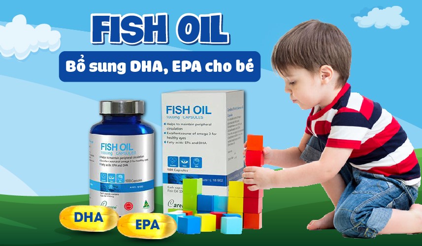 Fish Oil bổ sung hàm lượng DHA và EPA cao