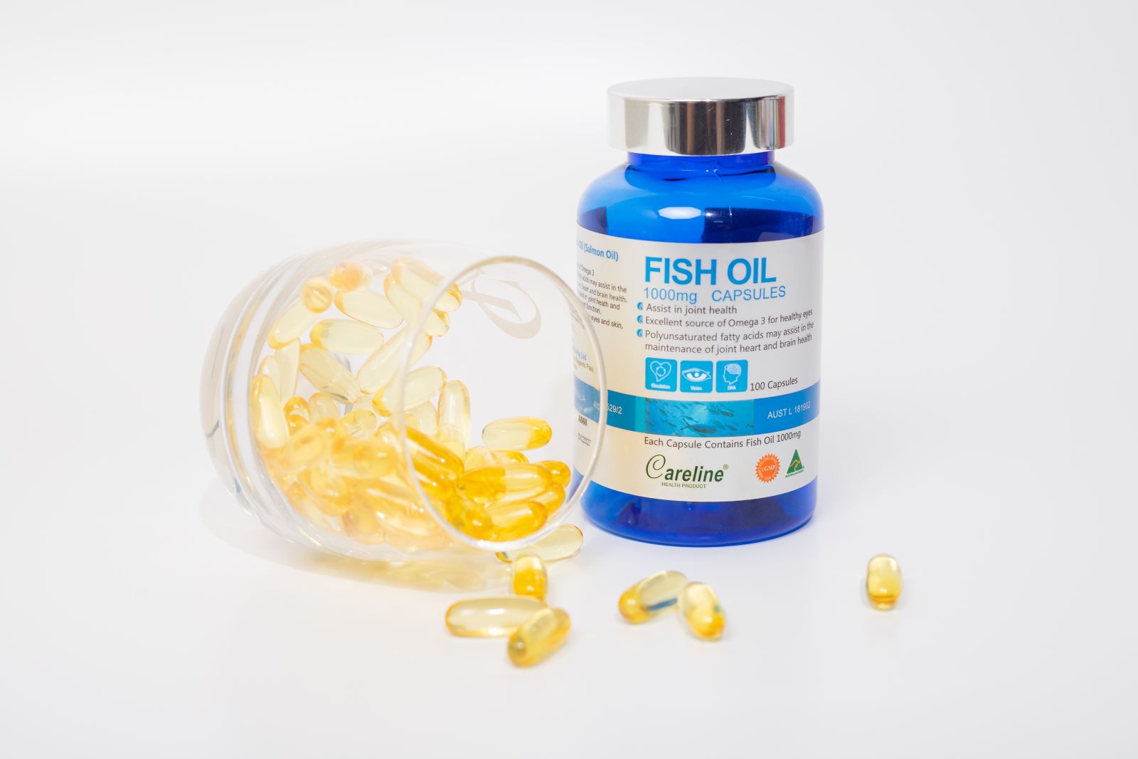 Fish oil dầu cá Hồi 100 viên