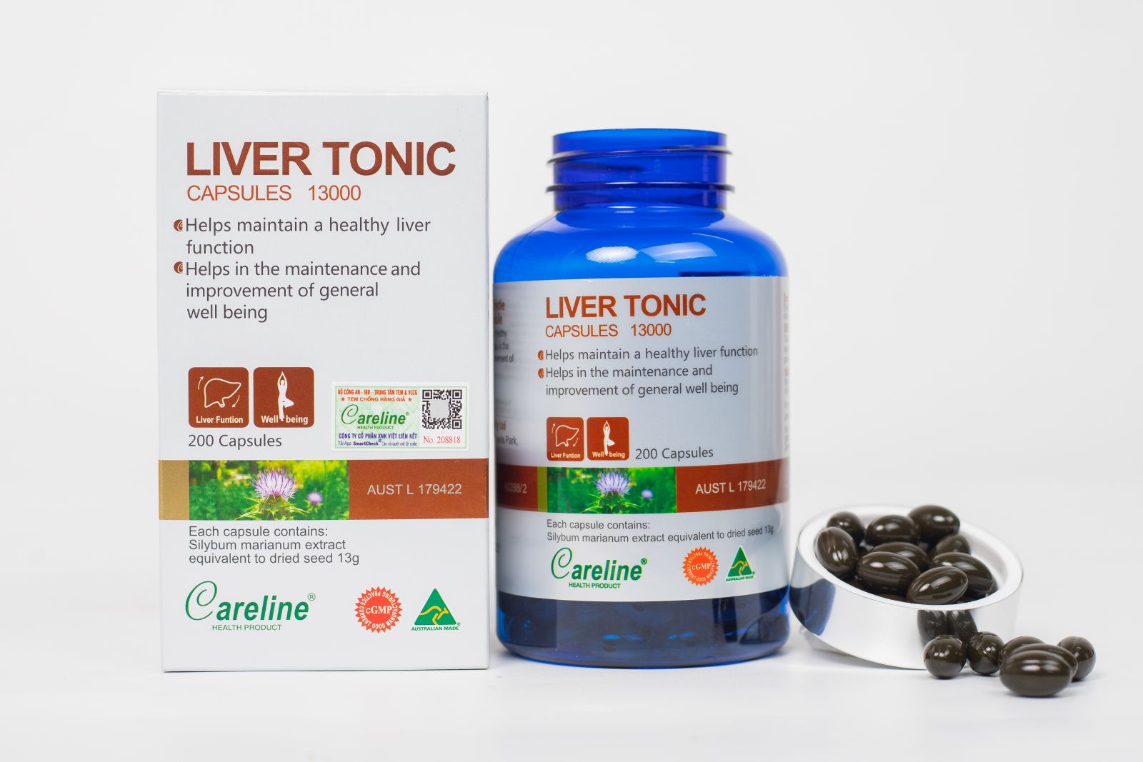 Liver tonic - Viên nang bổ gan, duy trì và cải thiện chức năng gan