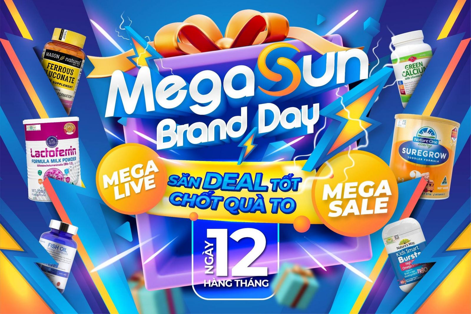 Tham gia MegaSun Brand Day 12/7 ngay - Săn Deal Hot nhận quà sang cùng Careline nhé!