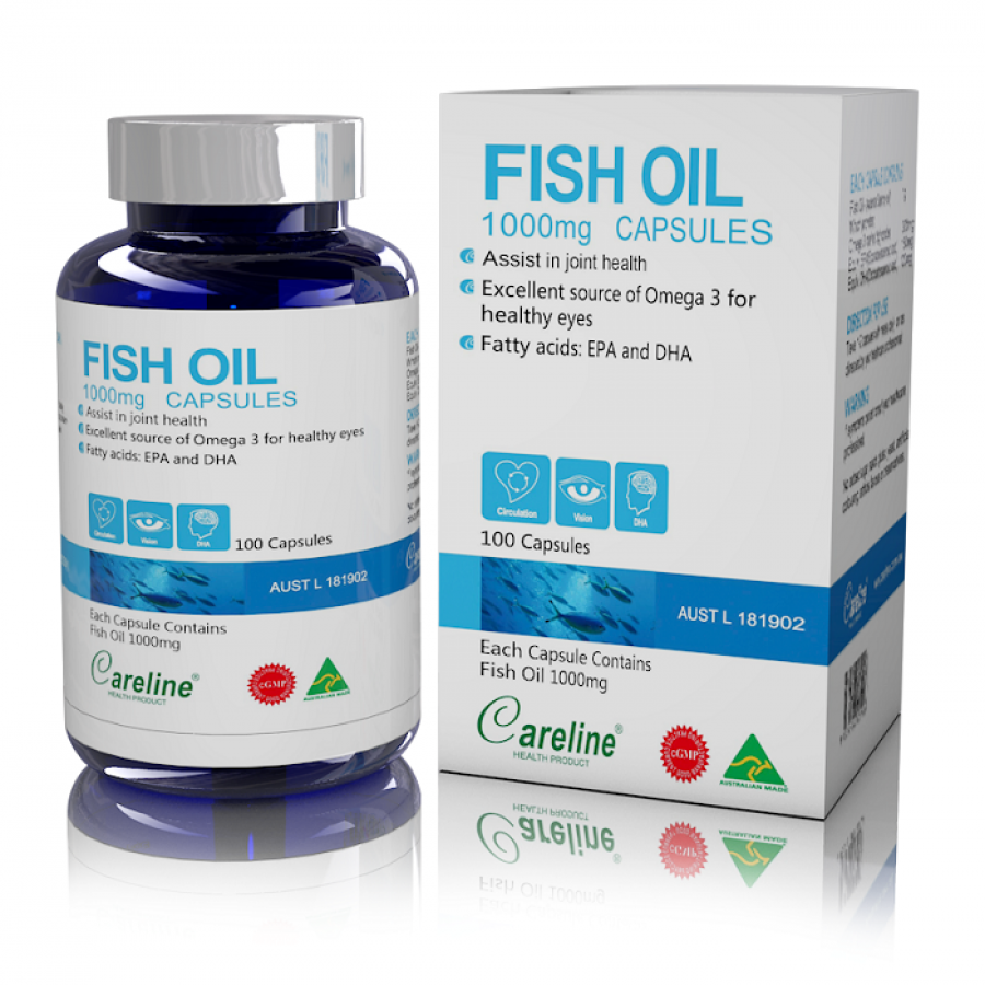 Thời điểm tốt nhất để sử dụng viên uống dầu cá Viên uống Careline Fish Oil dầu cá để bổ sung Omega 3 là sau ăn