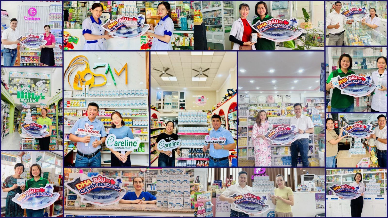 Sản phẩm Careline phân phối toàn quốc